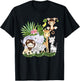 Zoo Animals Wildlife Birthday Party A Day At The Zoo Safari T-Shirt - T-Shirt | Black