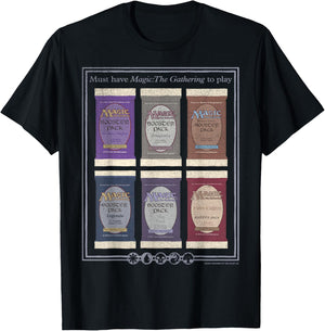 Magic: The Gathering Card Packs T-Shirt - T-Shirt | Black