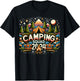Camping Squad 2024 Family Camping Outfit for Group Camping T-Shirt - T-Shirt | Black