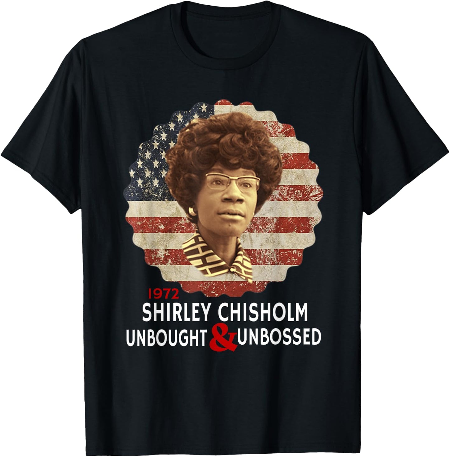 Shirley Chisholm T-Shirt - T-Shirt | Black