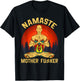 Namaste Mother Fucker Zen Meditation Yoga Buddhism Tradition T-Shirt - T-Shirt | Black
