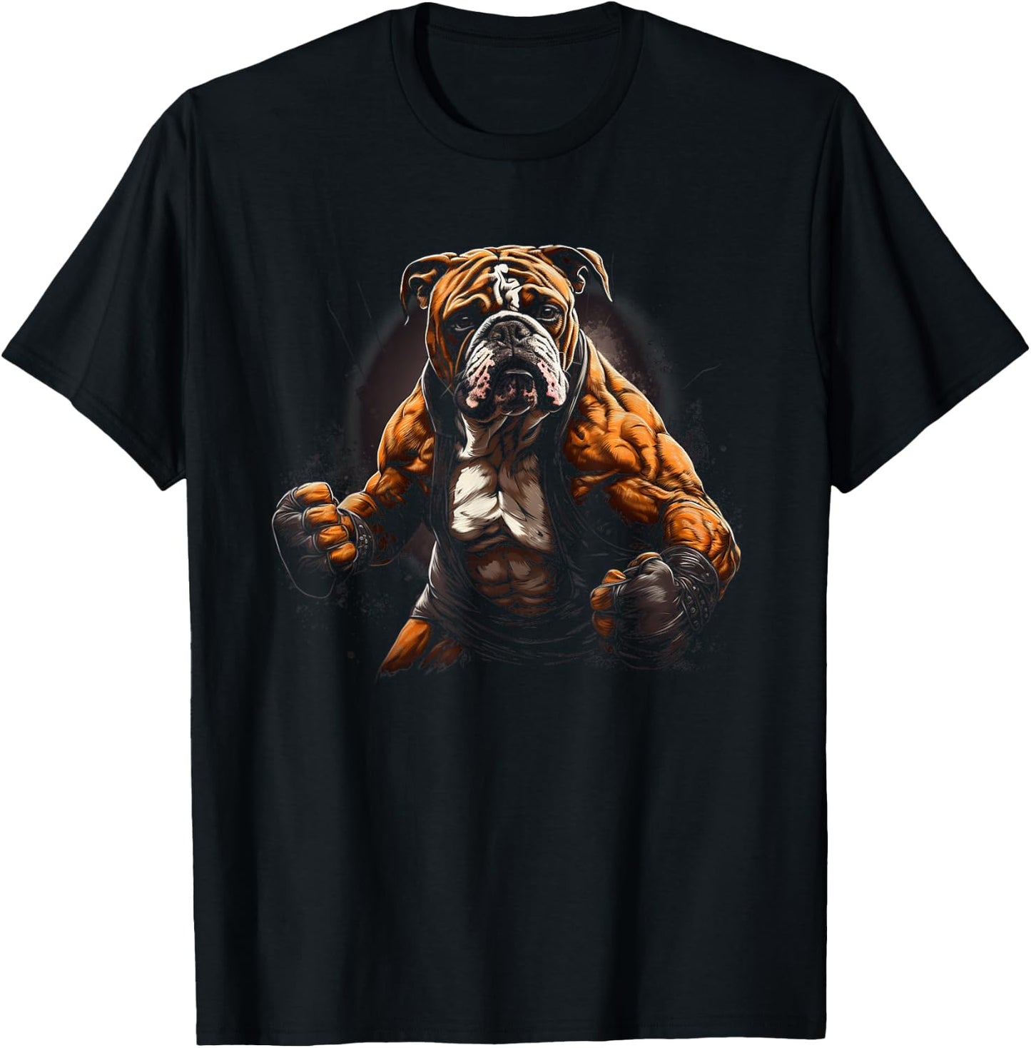 Bulldog Boxing T-Shirt - T-Shirt | Black