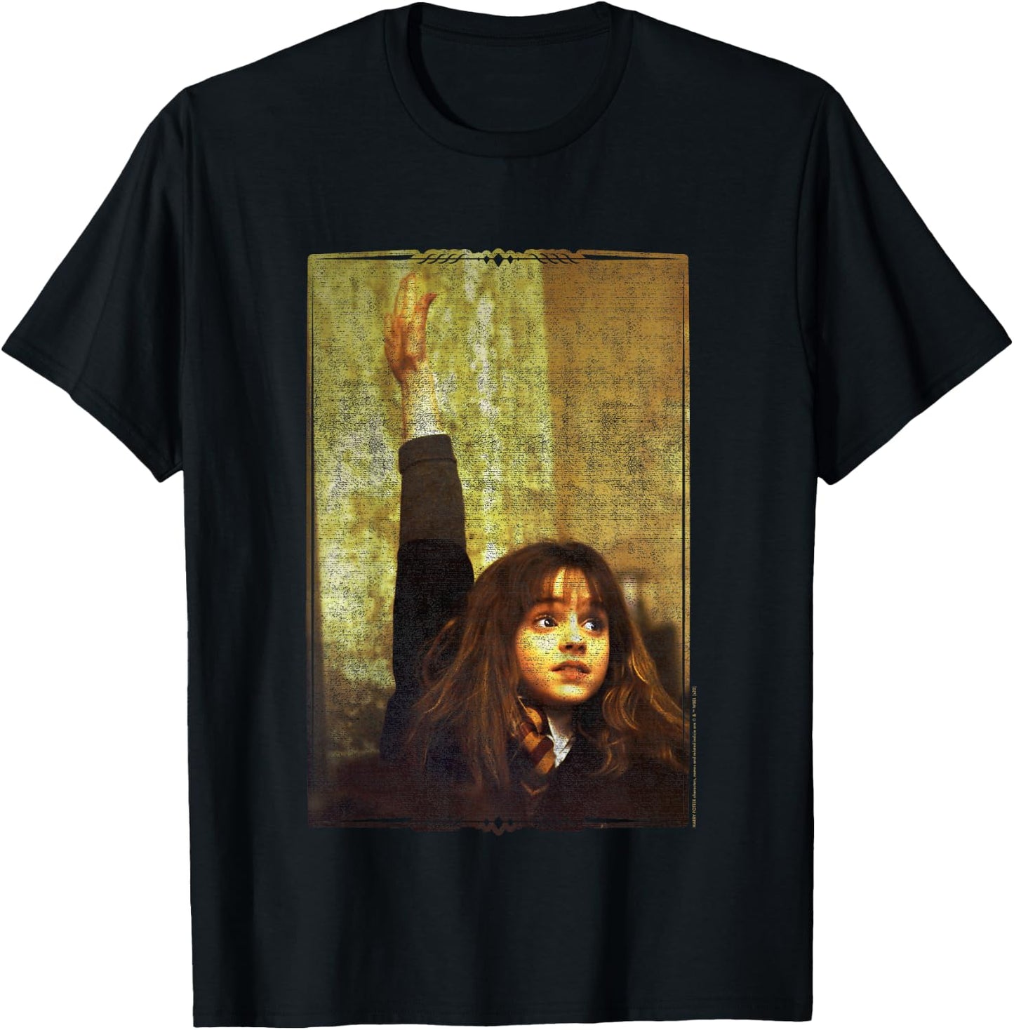 Kids Harry Potter Hermione Granger I Know The Answer Portrait T-Shirt - T-Shirt | Black