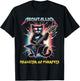 Meowtallica Meowster of Purrpets - Funny Cat T-Shirt - T-Shirt | Black