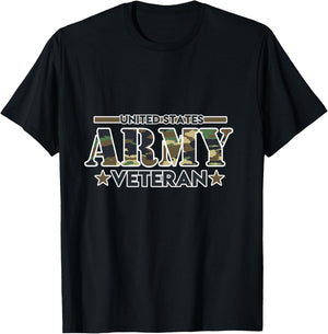 Veteran Shirt - United States Army Veteran T-Shirt - T-Shirt | Black
