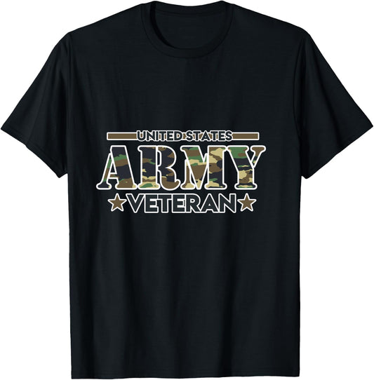 Veteran Shirt - United States Army Veteran T-Shirt - T-Shirt | Black