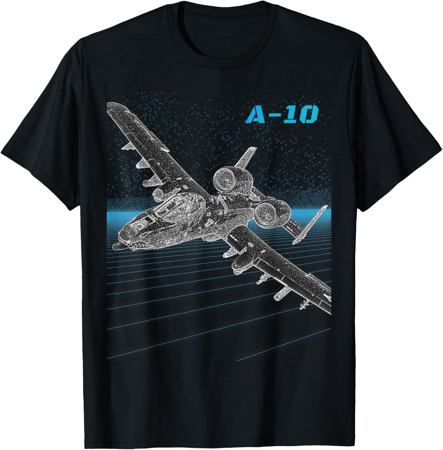A-10 Thunderbolt II (Warthog) T-Shirt - T-Shirt | Black