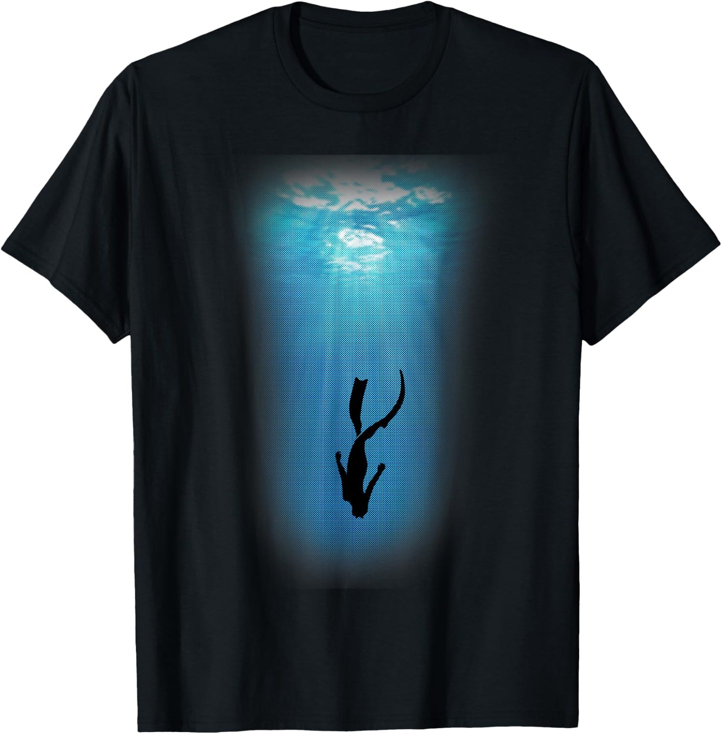 Freediving Apnea Freediver Free Dive Gift Women T-Shirt - T-Shirt | Black