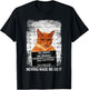 Mewing Made Me Do it, Funny Catnip Mogging Meme Cat T-Shirt - T-Shirt | Black