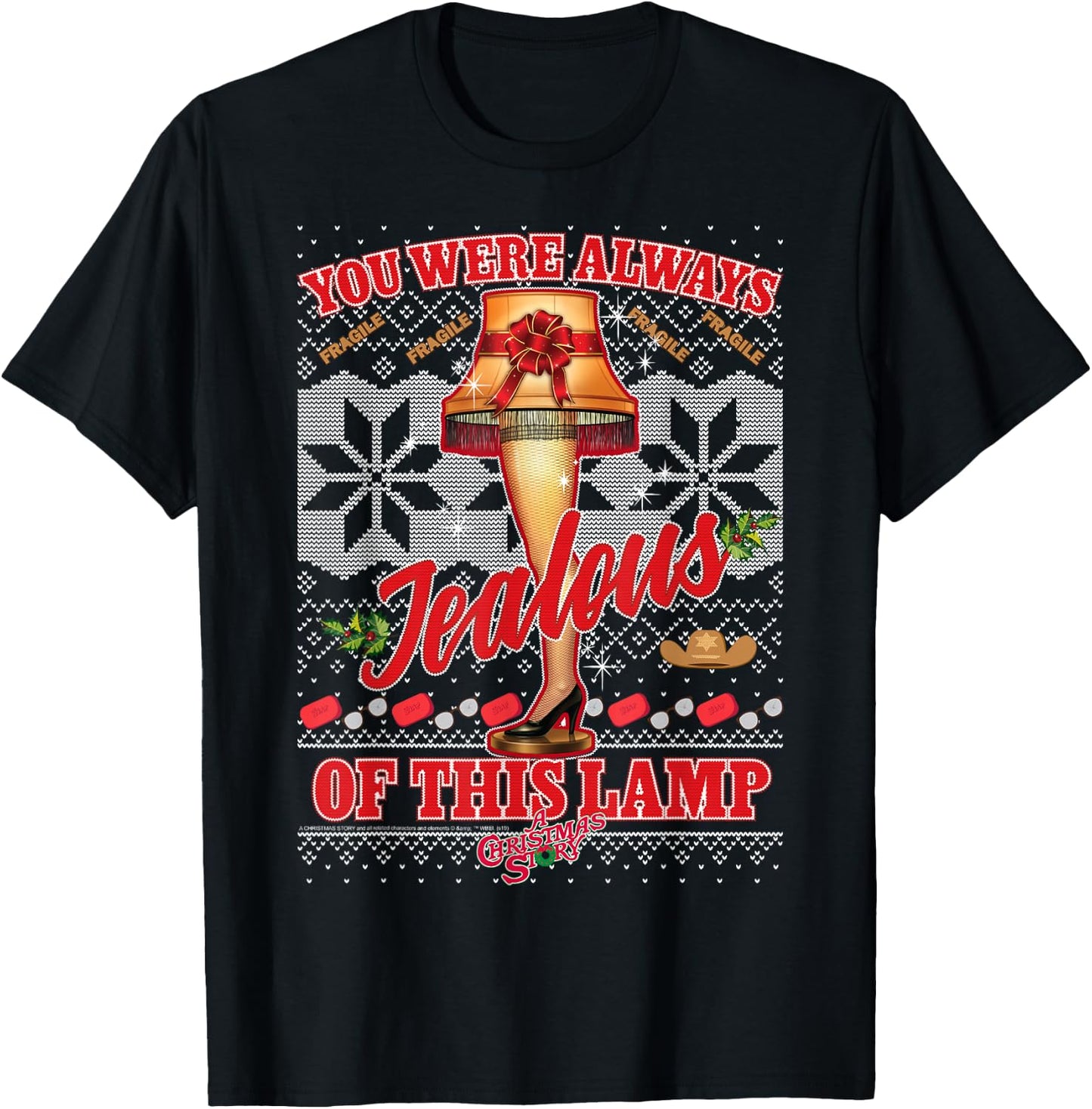 A Christmas Story You were Always Jealous of This Lamp T-Shirt - T-Shirt | Black