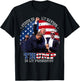 Donald Trump Fight Jesus Is My Savior Trump is my President T-Shirt - T-Shirt | Black