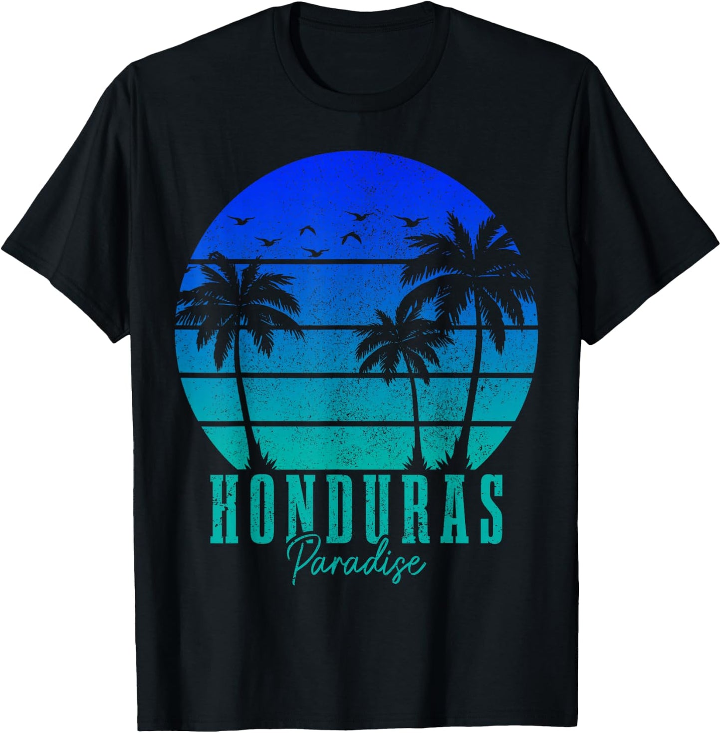 Honduras vintage surfer souvenir T-Shirt - T-Shirt | Black