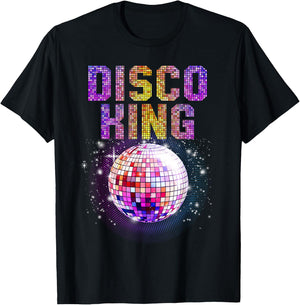 Best Disco Art Boys Groovy Dance Music Disco Lover T-Shirt - T-Shirt | Black