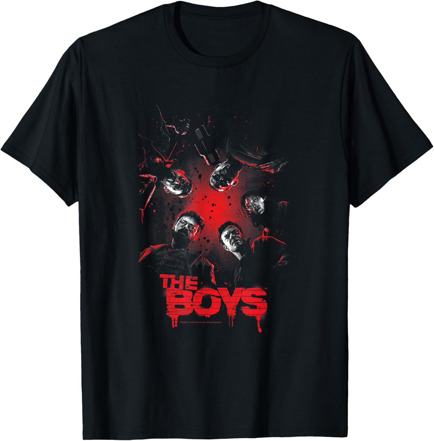 The Boys The Boys Group Photo Small T-Shirt - T-Shirt | Black