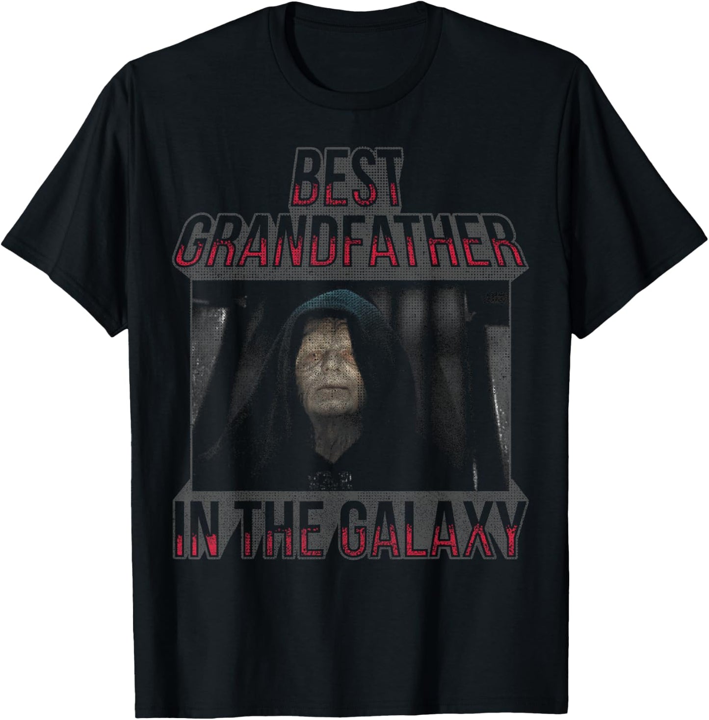 Star Wars Emperor Palpatine Best Grandfather In The Galaxy T-Shirt - T-Shirt | Black