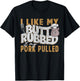 Funny BBQ Grilling Quote Pig Pulled Pork Men Women T-Shirt - T-Shirt | Black