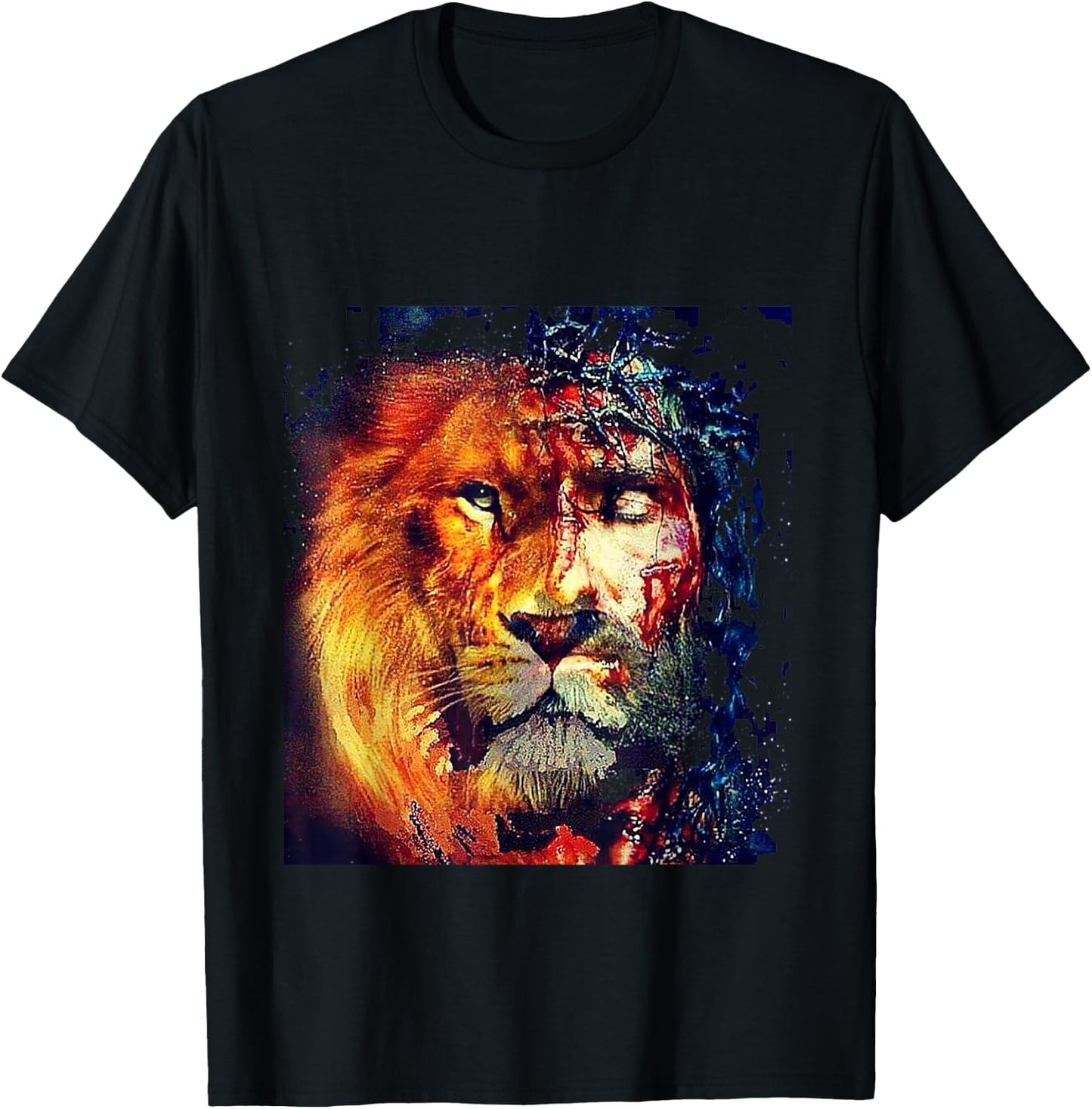 Lion Of Judah T-Shirt - T-Shirt | Black