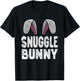 Snuggle Bunny Easter Bunny Ears for Easter Day T-Shirt - T-Shirt | Black