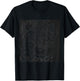 Snow Leopard Cheetah Jaguar Panther Cat Face Black Gift T-Shirt - T-Shirt | Black