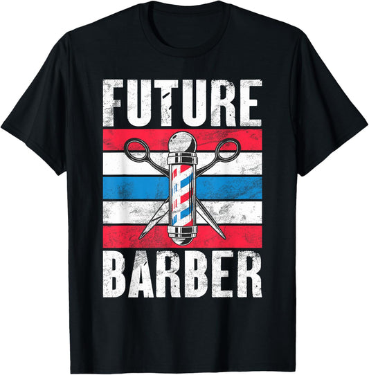 Future Barber T-Shirt - T-Shirt | Black
