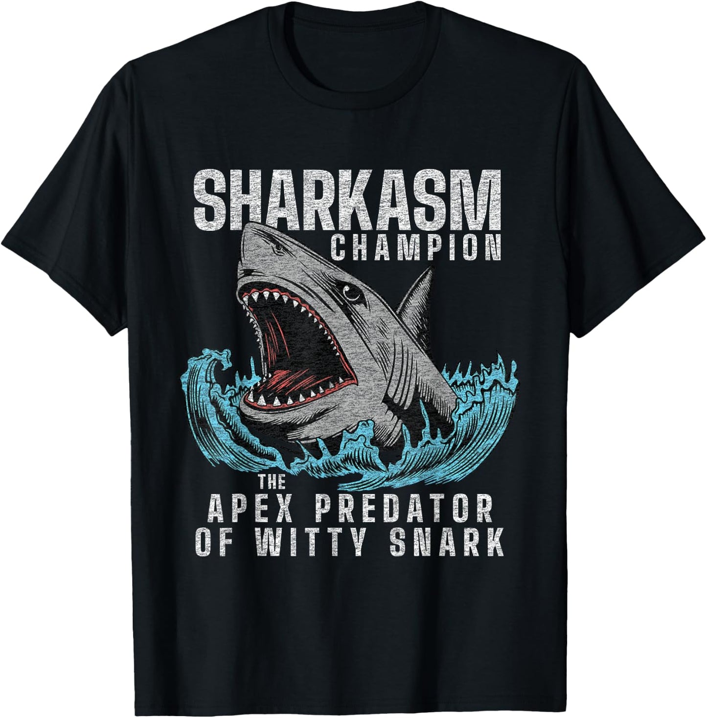 Funny Sarcasm Saying | Fun Snarky Sarcastic Joke Humor T-Shirt - T-Shirt | Black