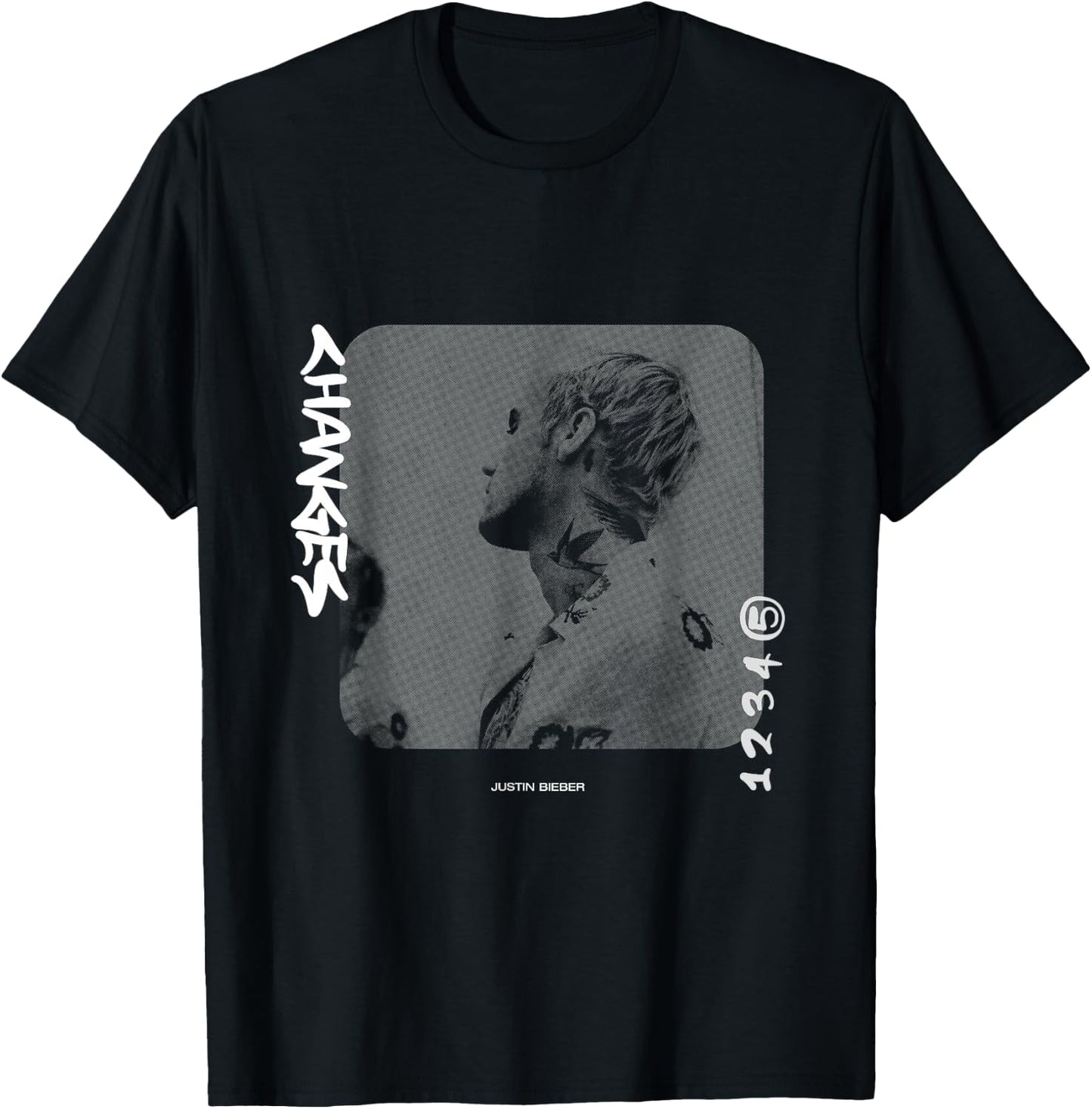 Justin Bieber Changes T-Shirt - T-Shirt | Black