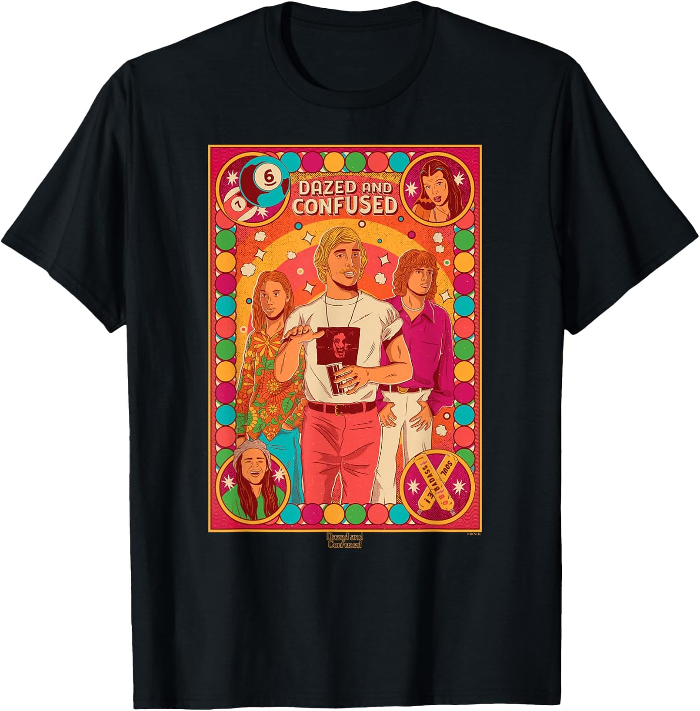 Dazed and Confused Pop Poster T-Shirt - T-Shirt | Black