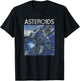 Atari Asteroids Box Art Vintage Retro Video Game T-Shirt - T-Shirt | Black