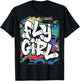 Fly Girl 80s 90s Old School B-Girl Hip Hop T-Shirt - T-Shirt | Black