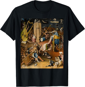 Beautiful famous surrealistic painting T-Shirt - T-Shirt | Black