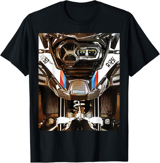 1250 GS Adventure Vintage Bike Enduro Motorcycle T-Shirt - T-Shirt | Black