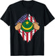 MAURITANIAN FLAG MAURITANIA Men Women Kids Gift T-Shirt - T-Shirt | Black