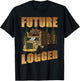 Future Logger Lumberjack Wood Cutter Logging Sawmill Gift T-Shirt - T-Shirt | Black