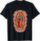 Our Lady Virgen De Guadalupe Mary Maria T-Shirt - T-Shirt | Black