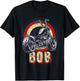 Bob the Bobber Customized Chop Motorcycle Bikers Vintage T-Shirt - T-Shirt | Black