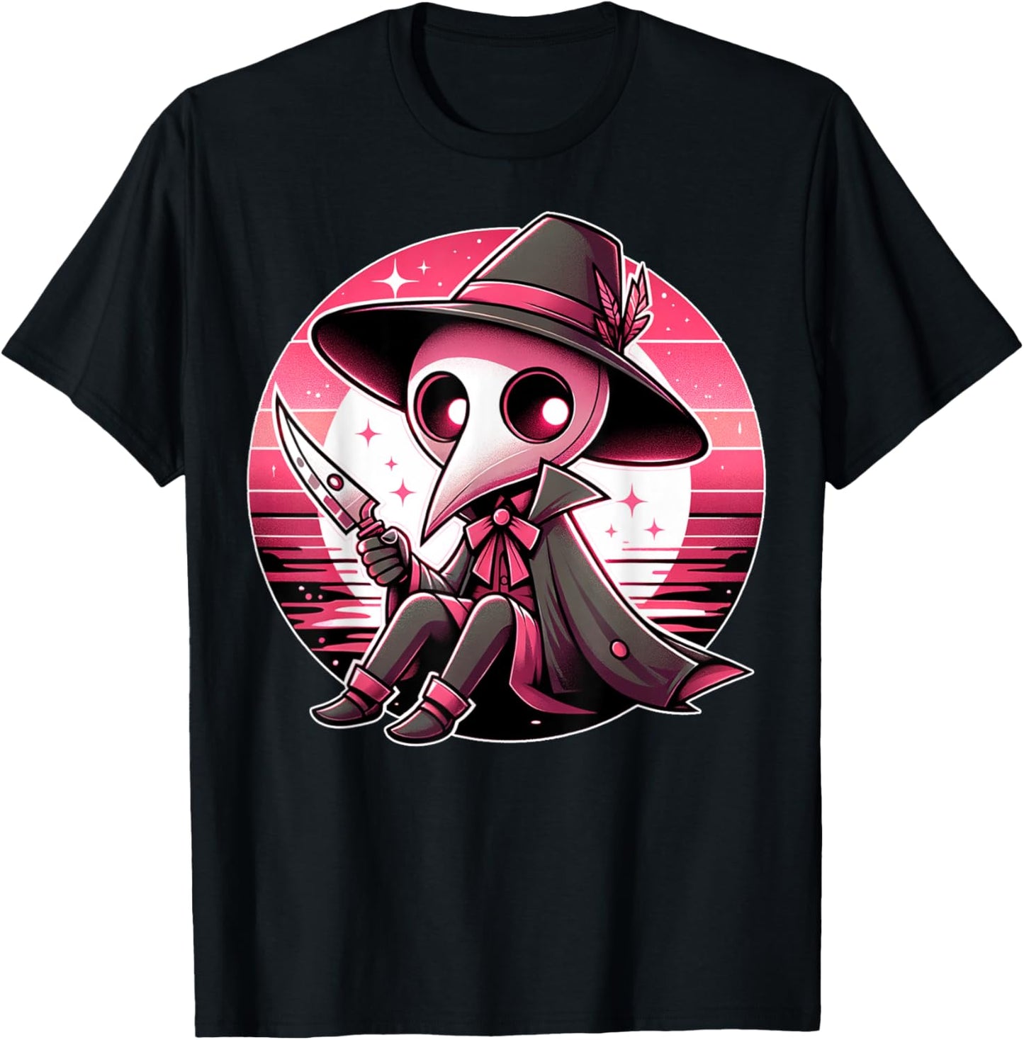 Creepy Cute Goth Kawaii Emo Soft Pastel Voodoo Anime Stuff T-Shirt - T-Shirt | Black
