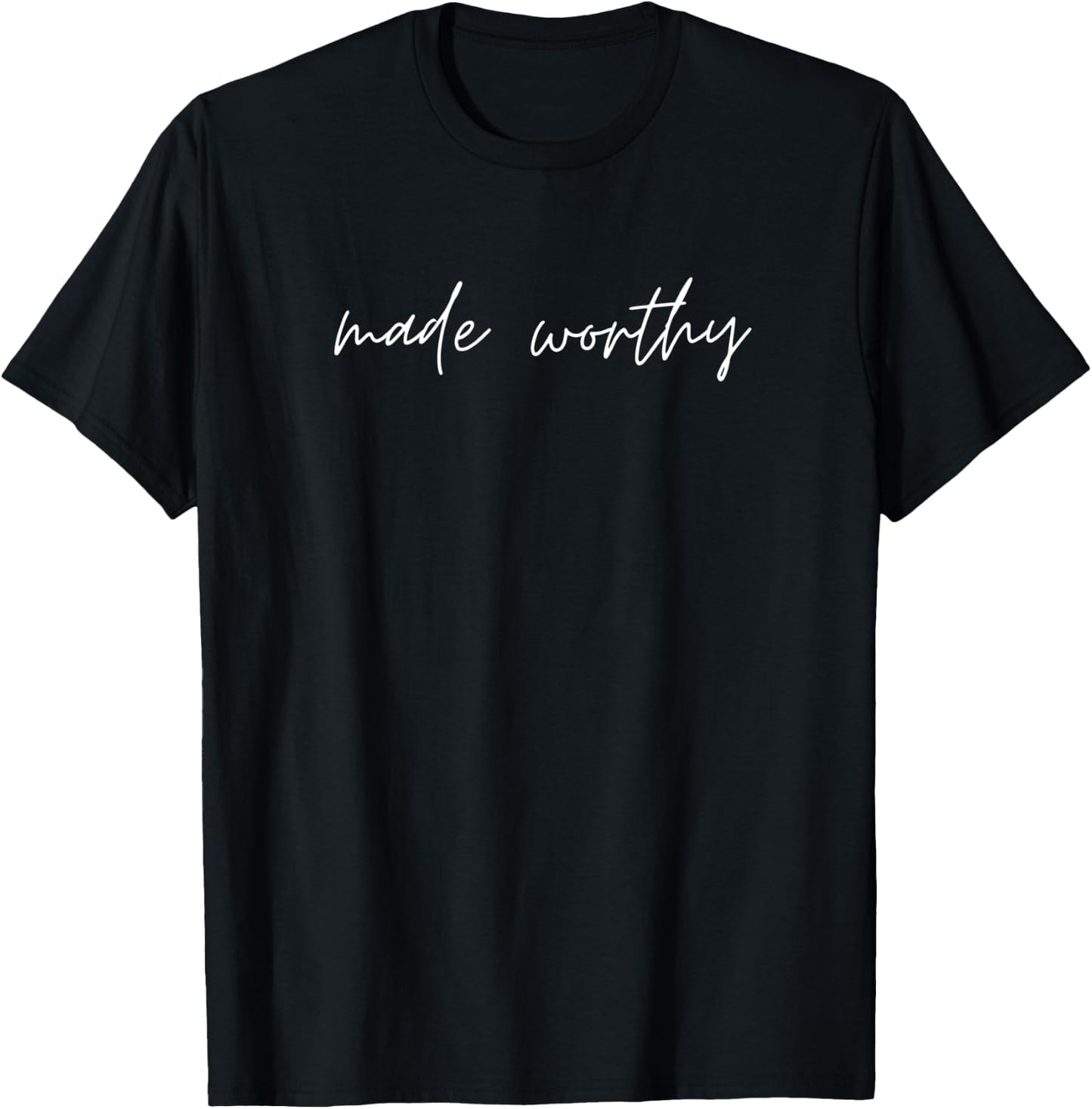 Made Worthy - Christian T-Shirt - T-Shirt | Black