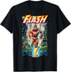 DC Comics The Flash Modern Comic Cover T-Shirt - T-Shirt | Black