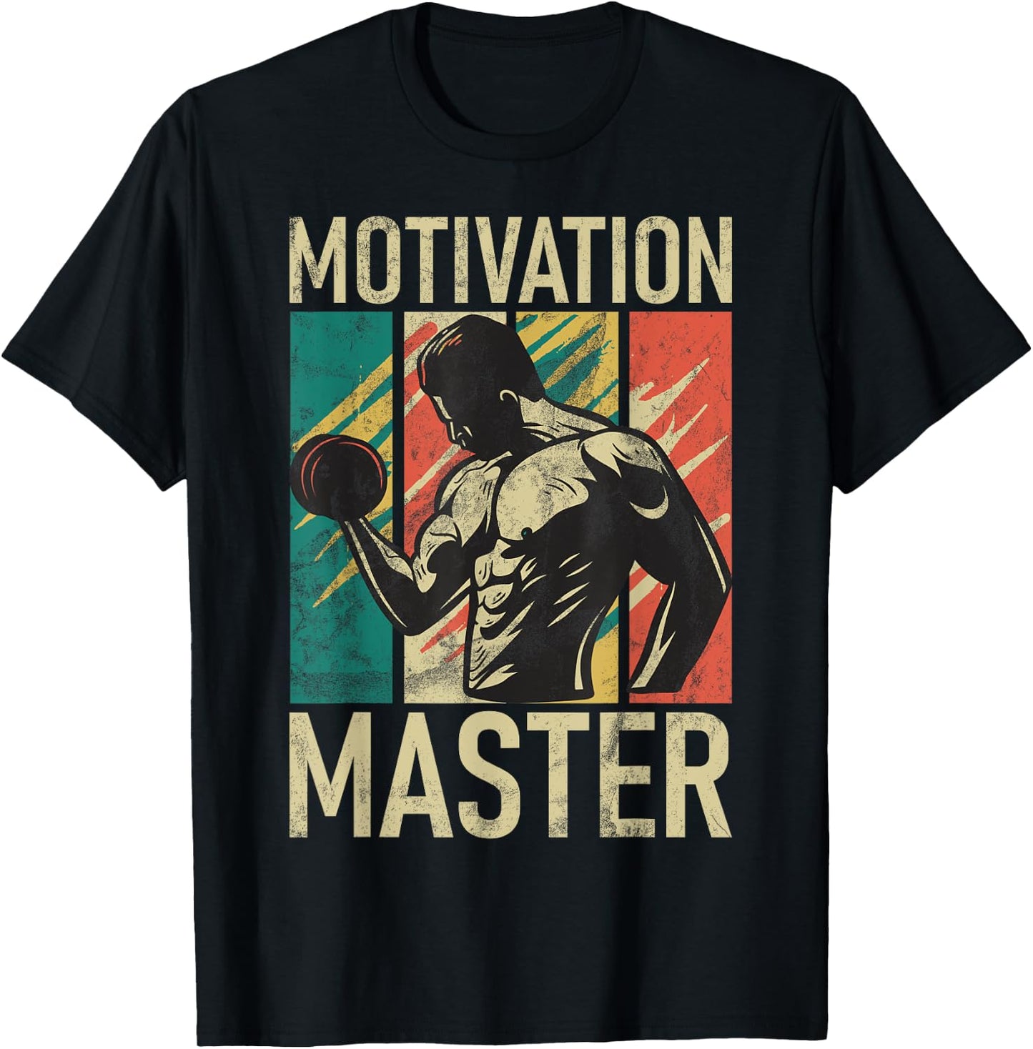Motivation Master Personal Trainer T-Shirt - T-Shirt | Black