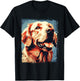 Golden Retriever for Kid Boys Girls Funny Dog Lover T-Shirt - T-Shirt | Black