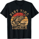 Part Time Hooker Funny Fishermen Sarcastic Joke For Dad T-Shirt - T-Shirt | Black