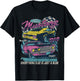 Ford - Vintage Mustang Mach 1 1969 Boss 302 Just A Blur T-Shirt - T-Shirt | Black