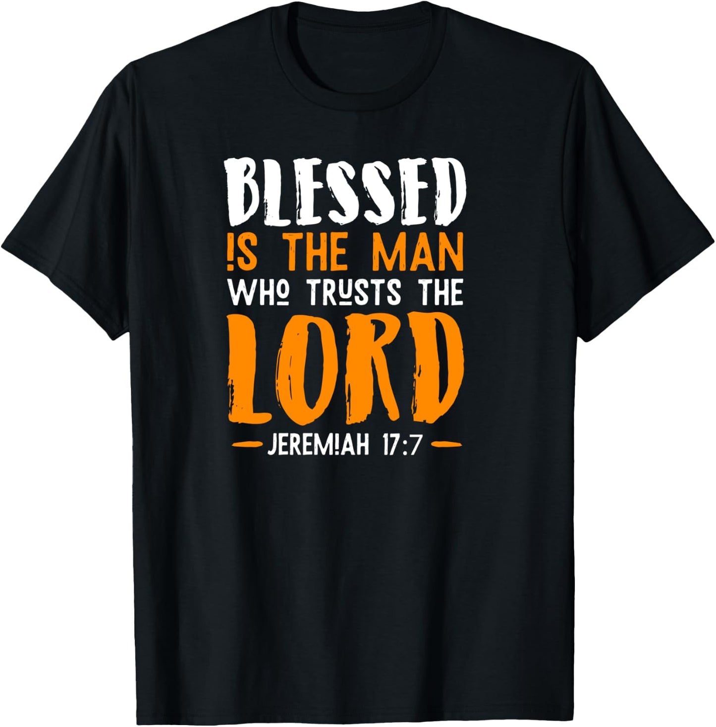 Bible Verse Faith Christianity Religious Gift Prayer T-Shirt - T-Shirt | Black