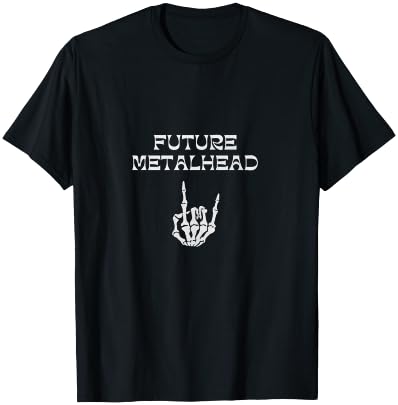 Future metalhead funny for kids T-Shirt - T-Shirt | Black