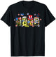 4th of July Canned Pickles Coquette Bows American Flag T-Shirt - T-Shirt | Black