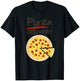 Pizza Delivery Costume Funny Fancy Dress Costumes T-Shirt - T-Shirt | Black