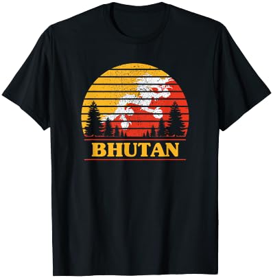Bhutan T-Shirt - T-Shirt | Black
